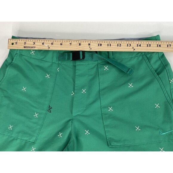 Nike Flex Novelty Lucky Charms Shorts Mens L 33* 10” Inseam Green Golf Slim Fit - Picture 15 of 16